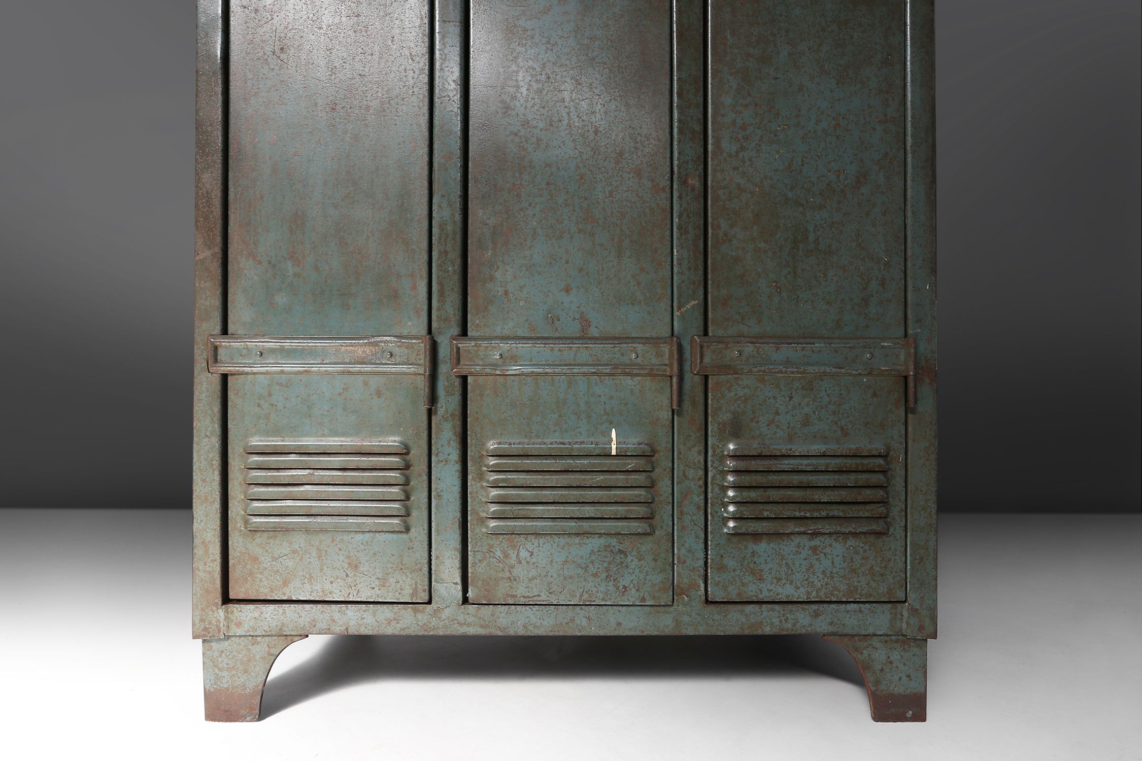Antique Industrial Storage Locker, France ca. 1910thumbnail